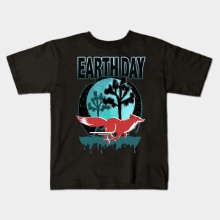 Earth Day in the Desert Kids T-Shirt